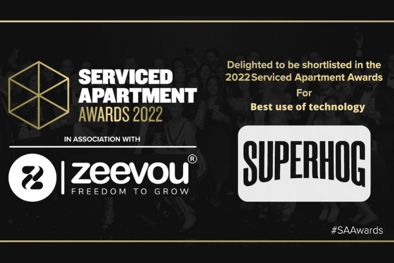 Superhog Shortlisted Serviced Apartment Awards 2022